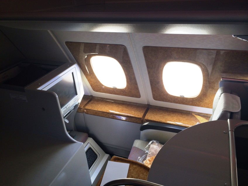 Business Class on the Airbus A380-800