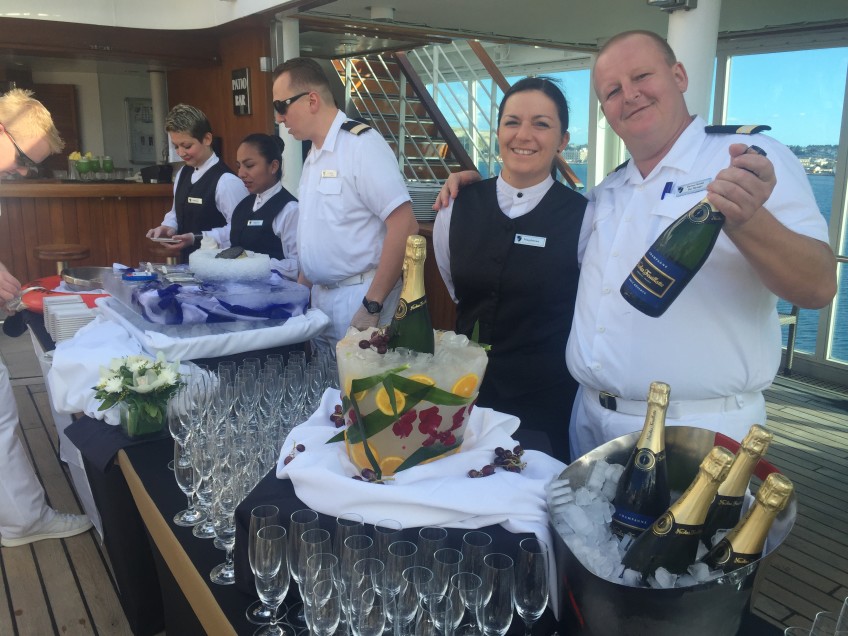 Caviar & Champagne Sail - Seabourn Odyssey
