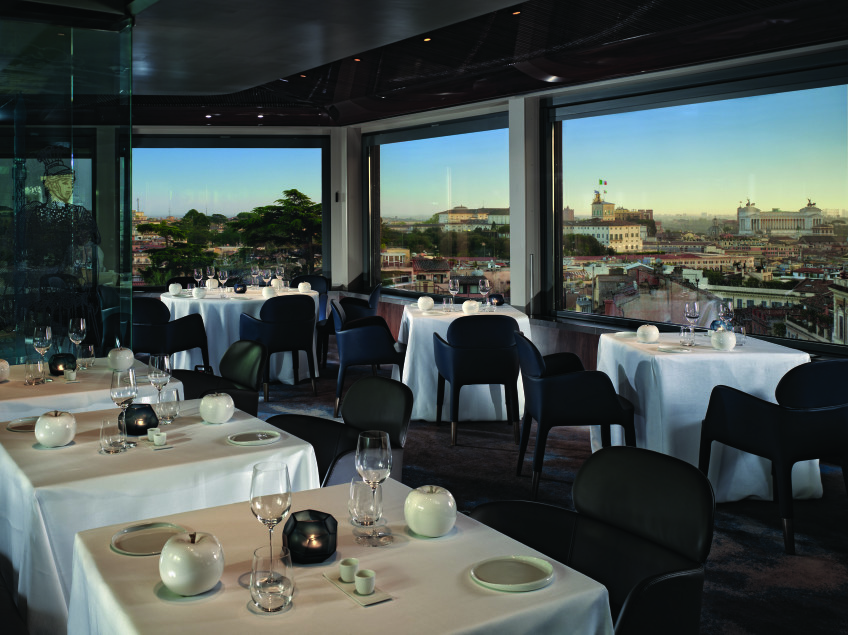 Hotel Eden Roma - La Terrazza work 50% for VL so17 BOB Walt